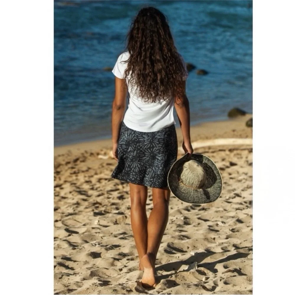 RipSkirt Hawaii Shibori Wrap Travel Skirt LG Quick Dry Beach Vacation - Picture 13 of 14